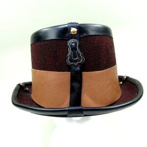 Steampunk Hat Halloween Outfit Costume Accessory Brown New with Tags    NWT
